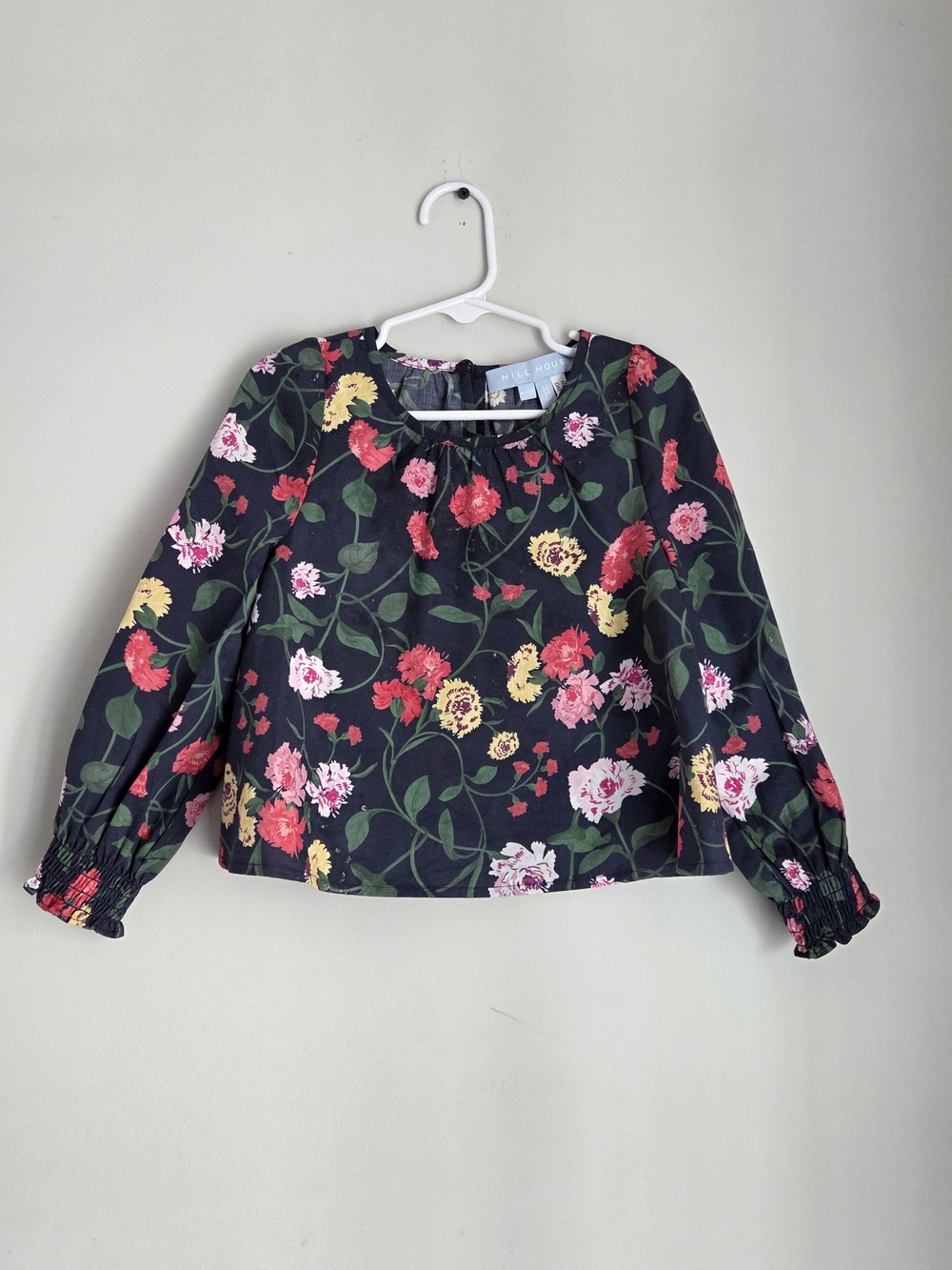 Hill House Floral Long Sleeve Dress